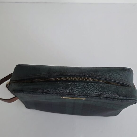 Ralph Lauren Classic Plaid Toiletry Pouch- VINTAGE! - Picture 11 of 14
